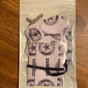 NFL 2 Adult pre-shrunk cotton masks - Dallas Cowboys Fans